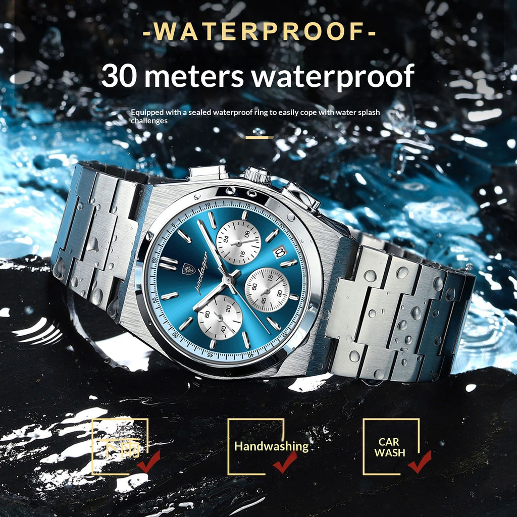 Herren-Armbanduhr, wasserdicht, ultradünn – Bild 6 | LuxeStyle