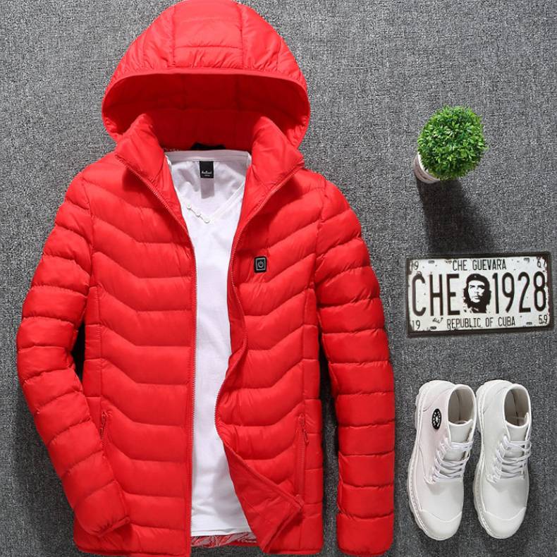 Heizjacke mit USB-Anschluss