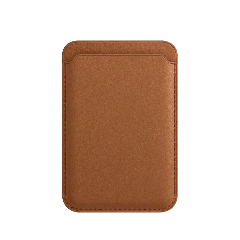 Magnetisches Leder Kartenetui mit Ständer
