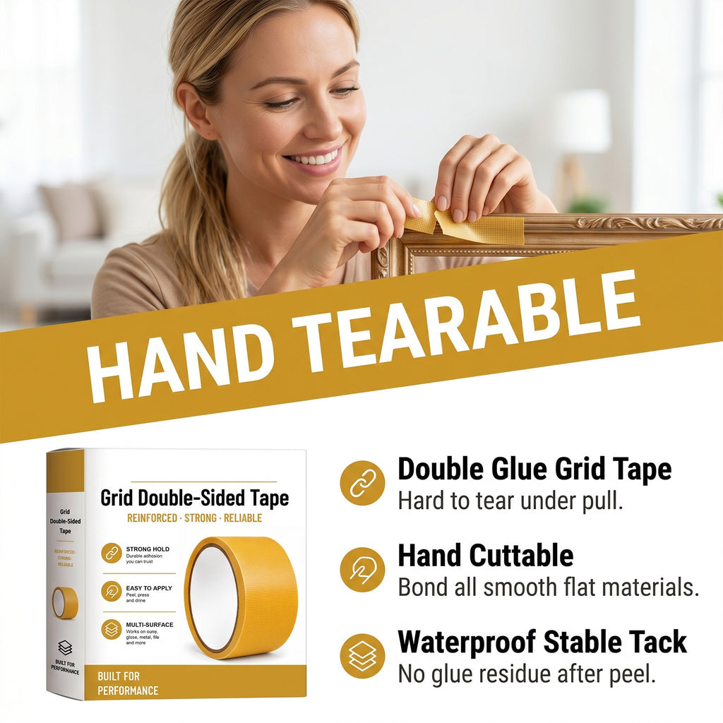 Doppelseitiges Klebeband, extra stark