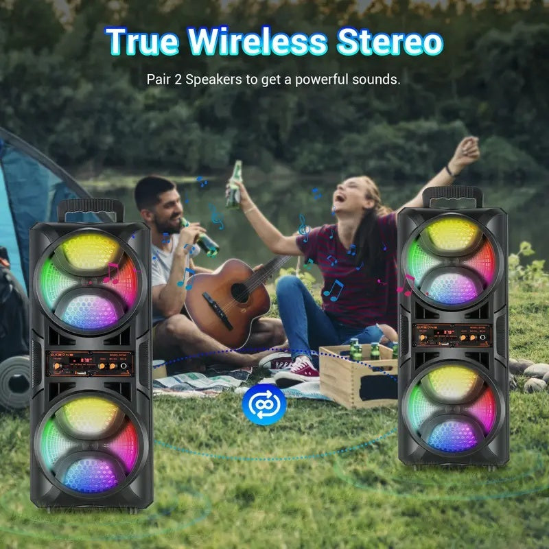 Party-Lautsprecher mit Bluetooth & Karaoke