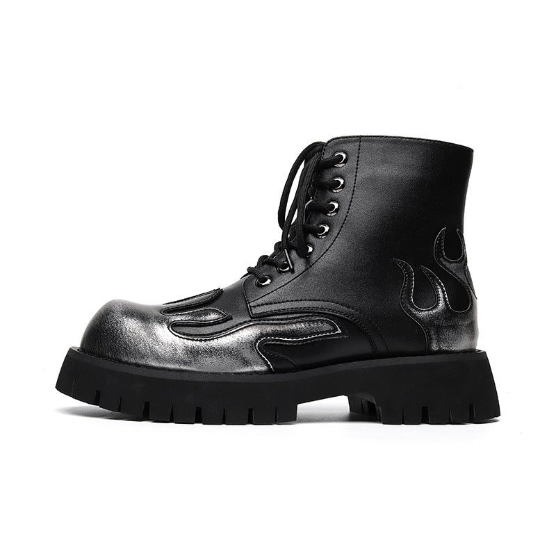 Worker-Boots mit Schnürung und leichter Erhöhung – Bild 5 | LuxeStyle