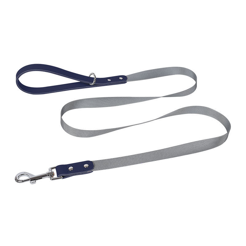 Hundegeschirr aus Leder mit Nylonleine – Bild 10 | LuxeStyle