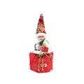Tanzender Weihnachtsmann-Globus aus Plastik | LuxeStyle