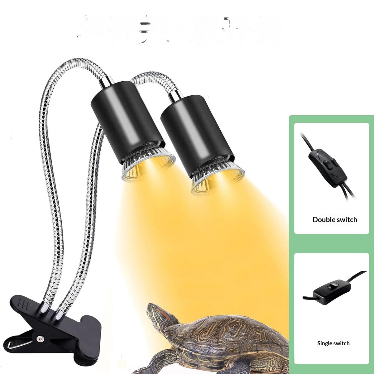 Terrarium-Licht mit Metall-Clip – Bild 2 | LuxeStyle
