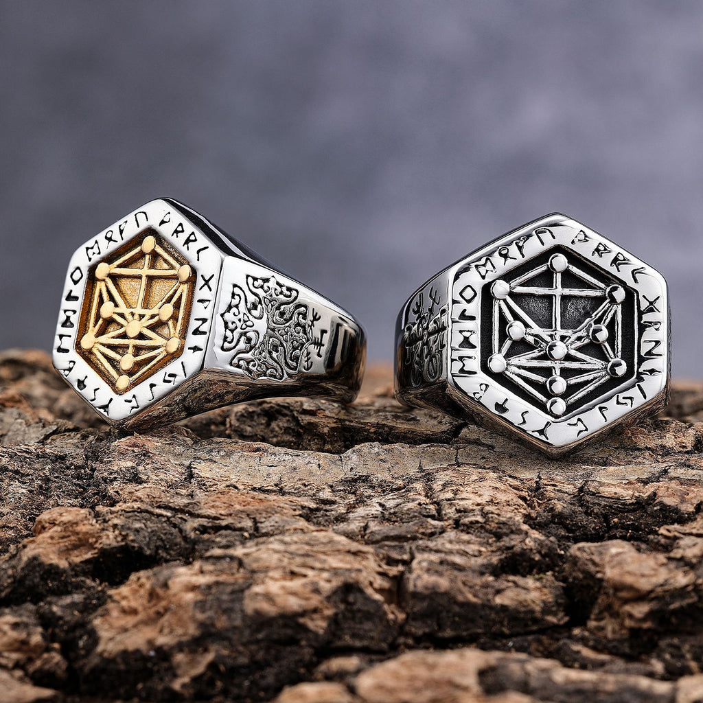 Viking Edelstahl Herren Ring