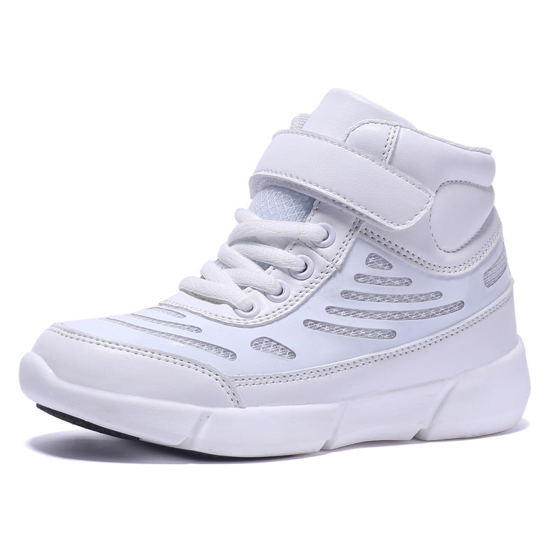 Flying Woven High-top LED-Freizeitschuhe – Bild 6 | LuxeStyle