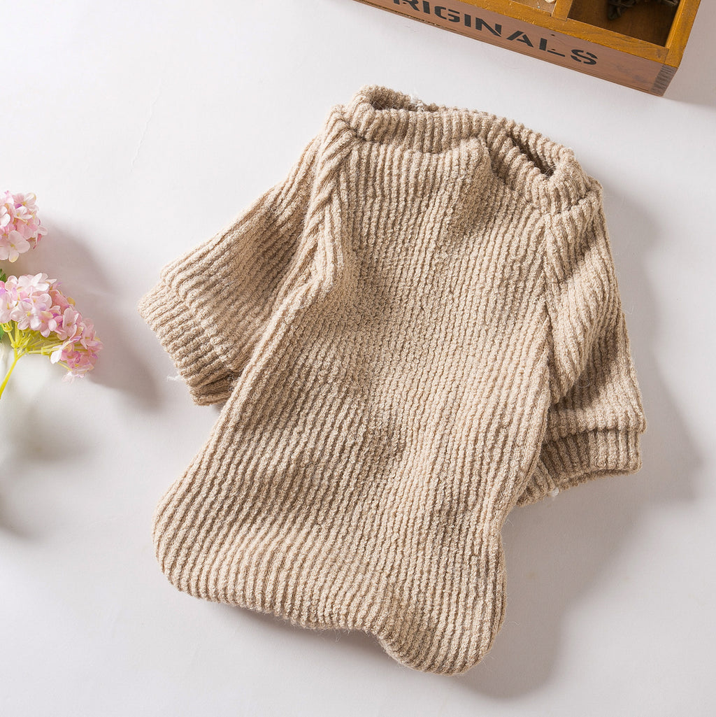 Bichon Pomeranian Teddy Schnauzer Pullover braun – Bild 5 | LuxeStyle