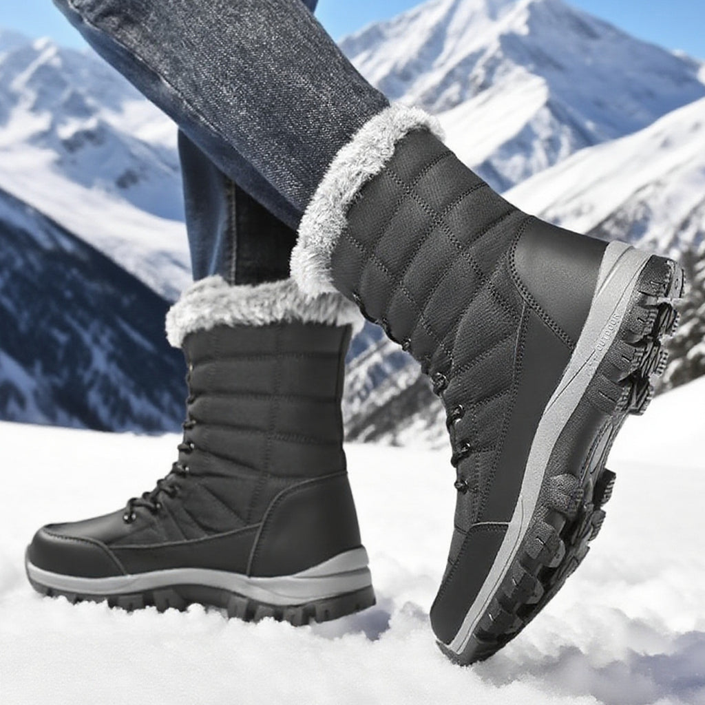 Herren Outdoor Boots mit extra langem Plüsch