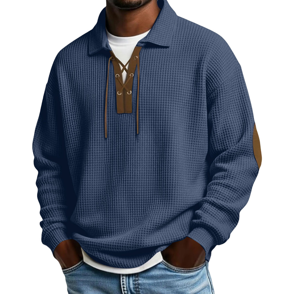 Herren Langarm-Sweatshirt, Loose Fit