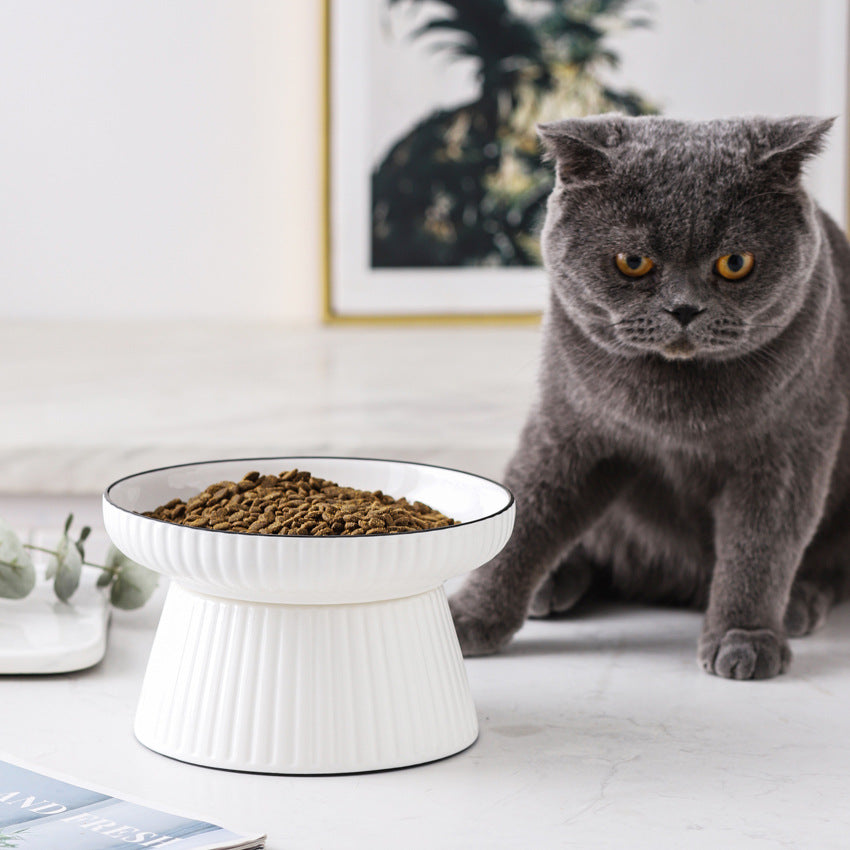 Hoher Keramiknapf für Katzen – Kippsicher – Bild 3 | LuxeStyle