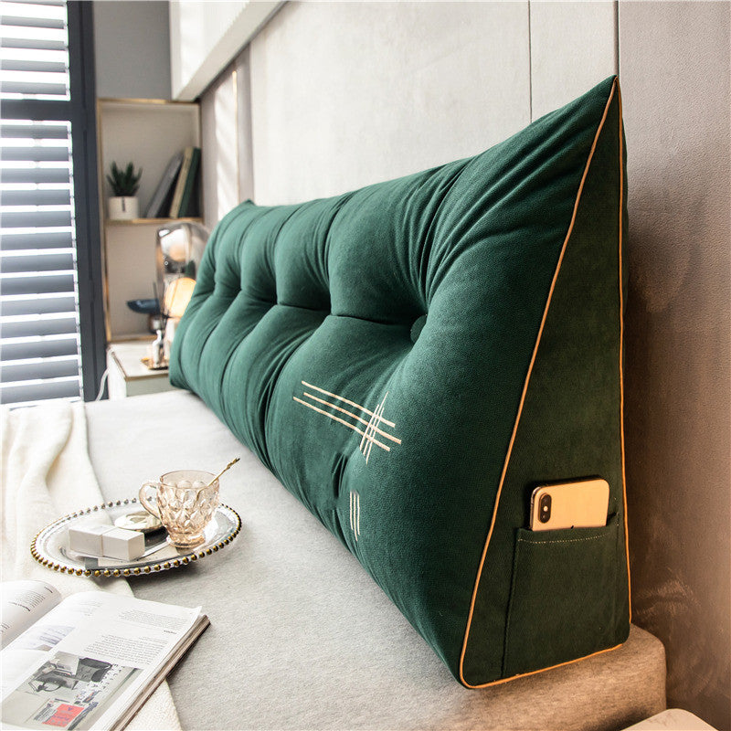 Pillow Soft Dreieckiges Rückenkissen für Sofas – Bild 2 | LuxeStyle
