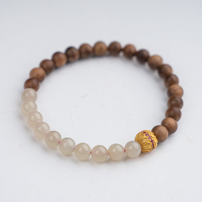 Tigerstreifen-Perlenarmband aus Lao Shan Tan – Bild 4 | LuxeStyle