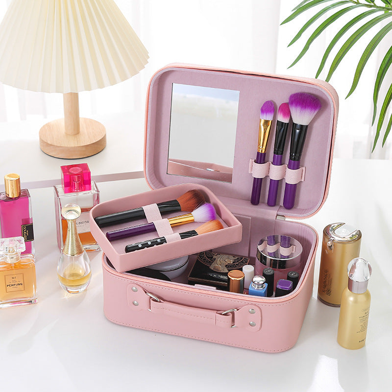 Kosmetiktasche aus PU-Leder – Bild 9 | LuxeStyle