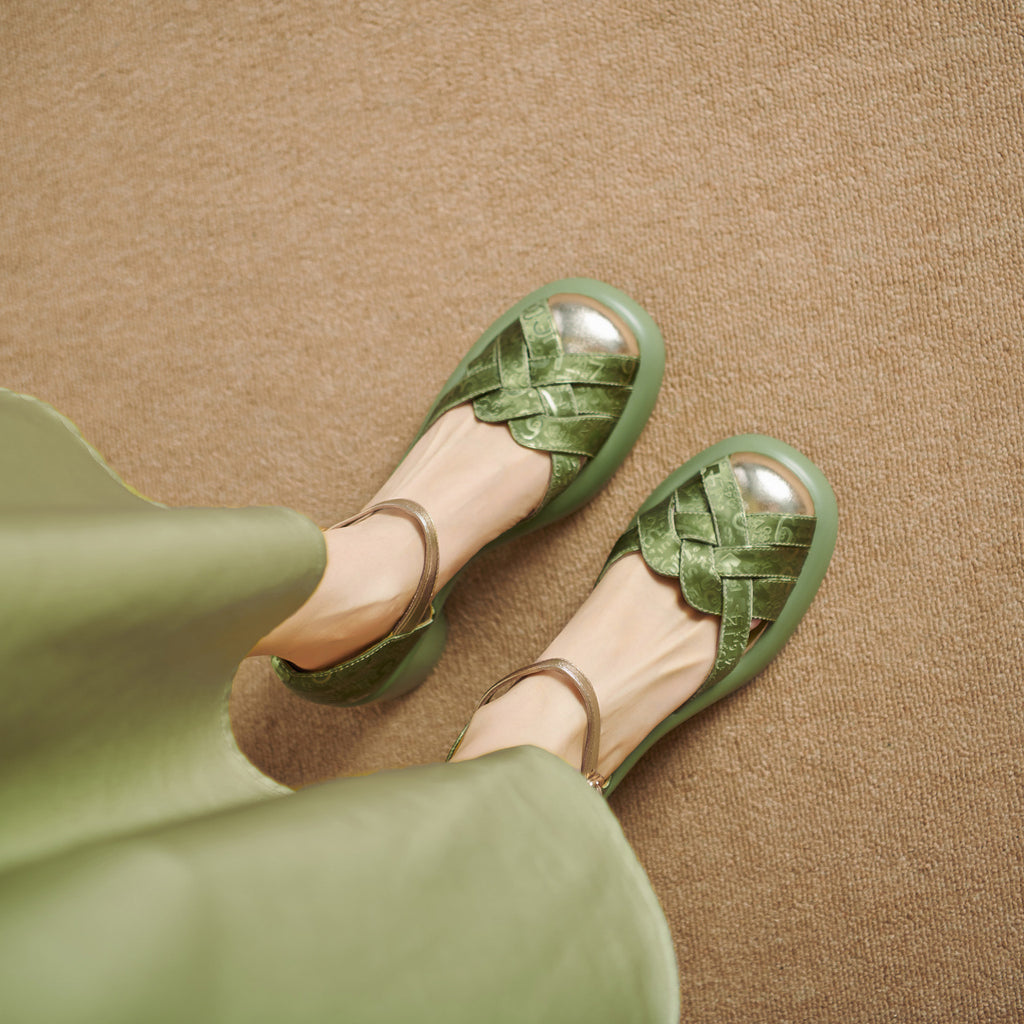 Sandalen mit Chunky Heel und Riemchen – Bild 6 | LuxeStyle