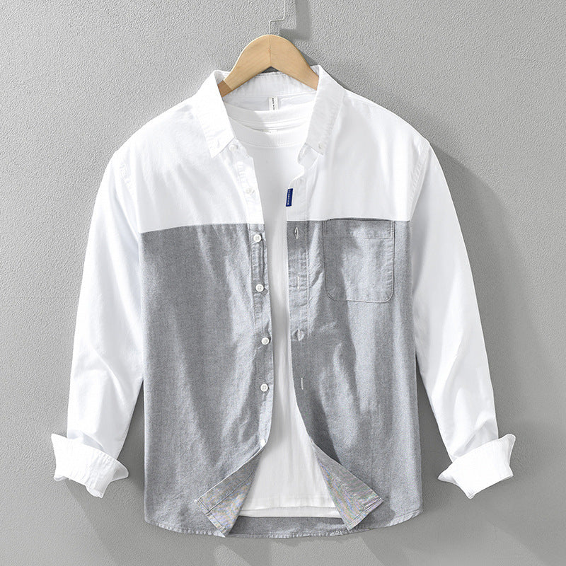 Langarm-Top aus reiner Baumwolle | LuxeStyle