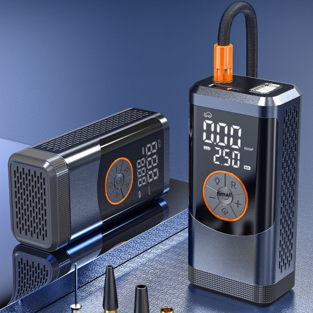 Kabellose, portable Luftpumpe fürs Auto