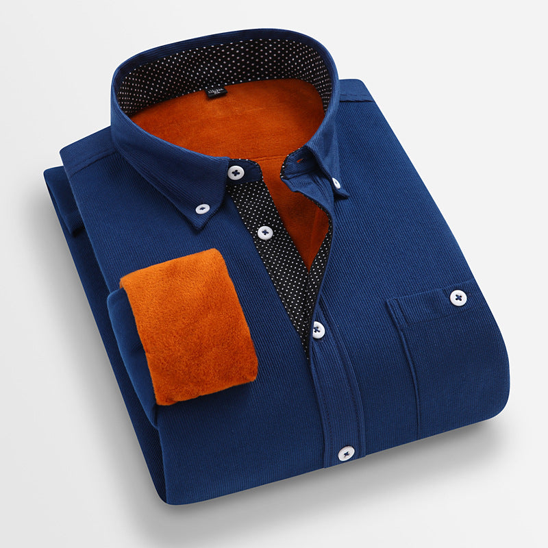 Herren Flanellhemd Langarm Regular Fit | LuxeStyle