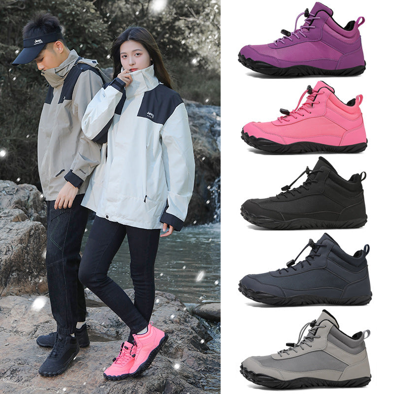 Fleecegefütterte wasserdichte High-Top Sneaker – Bild 8 | LuxeStyle