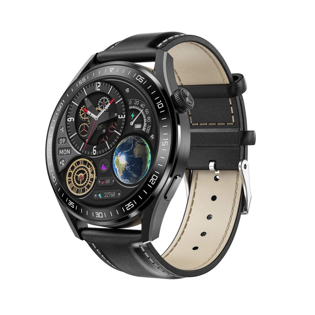 Smartwatch mit Silikonarmband und NFC – Bild 2 | LuxeStyle