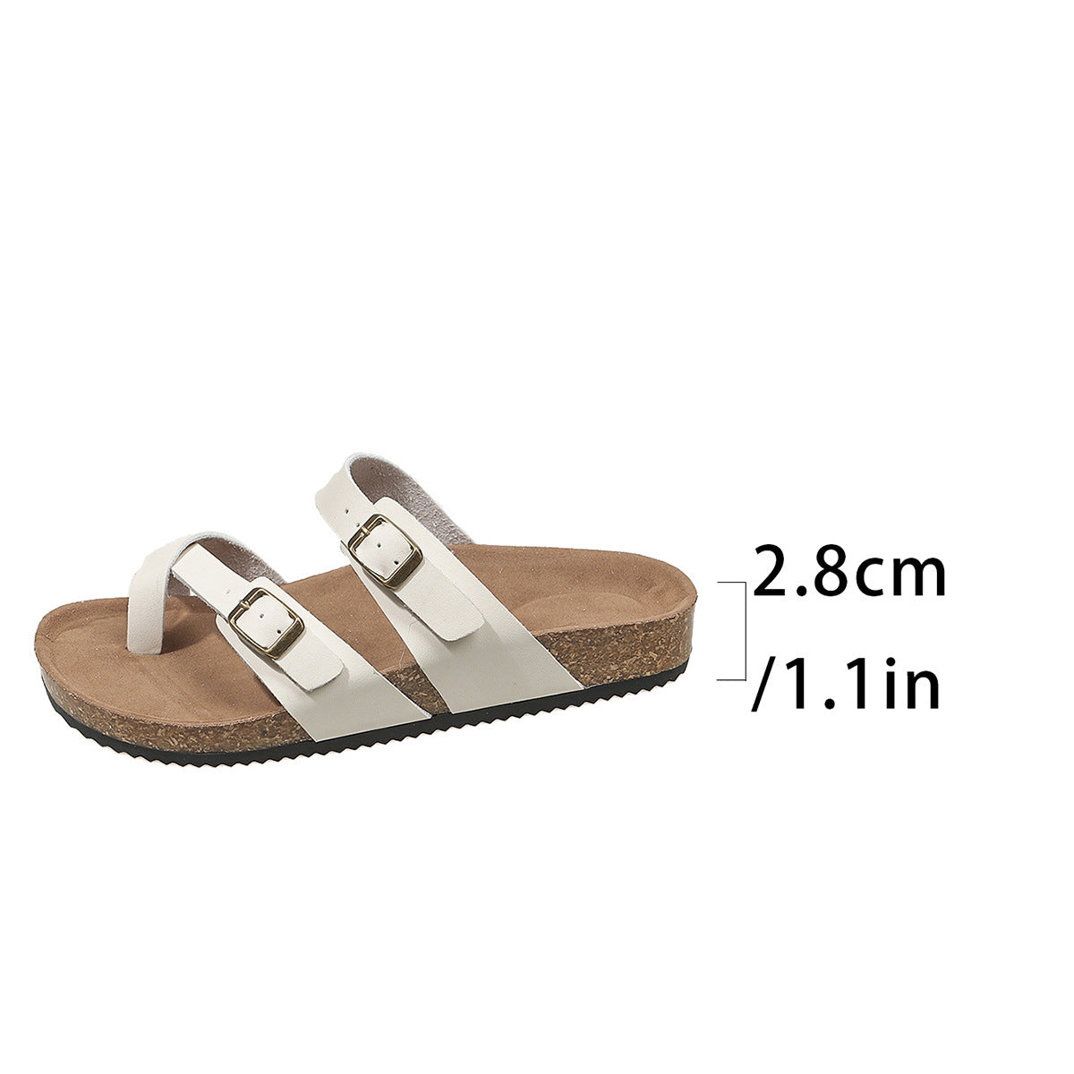 Sandalen mit Doppelreihenverschluss – Bild 7 | LuxeStyle