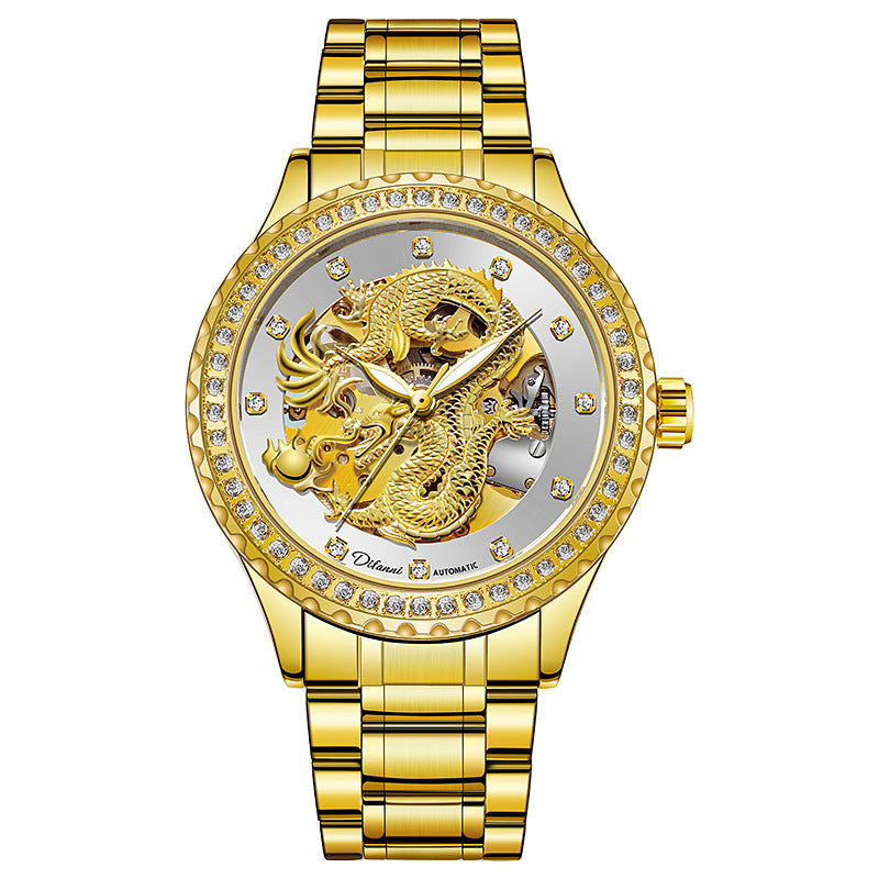 Wasserdichte Herren-Automaticuhr mit 14mm Gehäuse