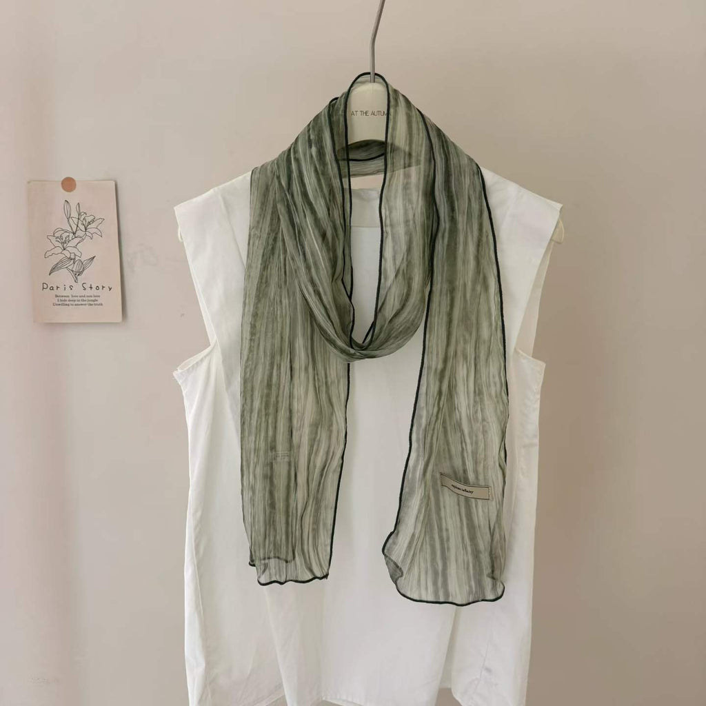 Vintage Ombre Seidenschal