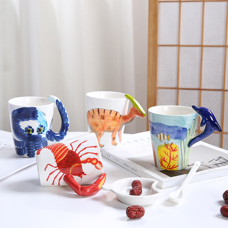 Keramiktasse 400 ml 3D Zebra – Bild 7 | LuxeStyle