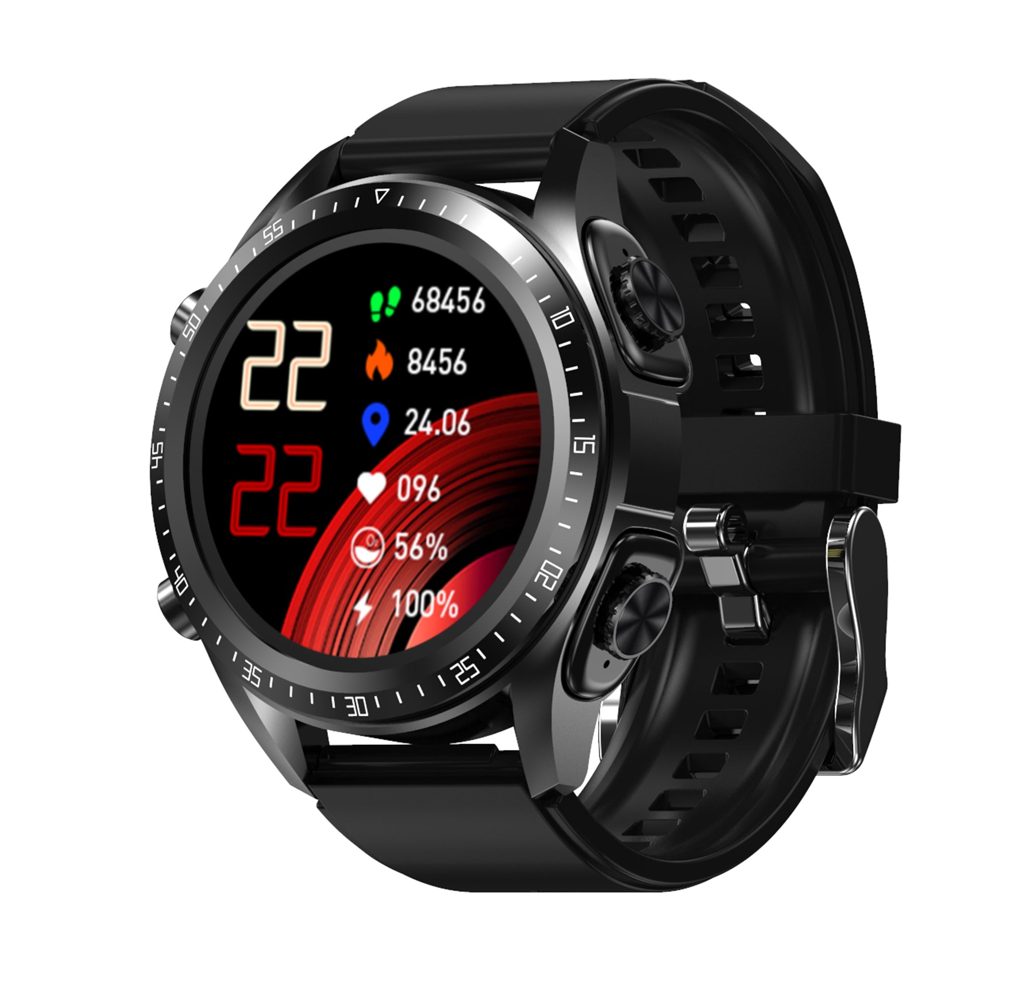 Multifunktionales 2-in-1 Smart Armband mit Anruffunktion