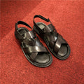 Sommer-Sandalen aus echtem Leder für Herren