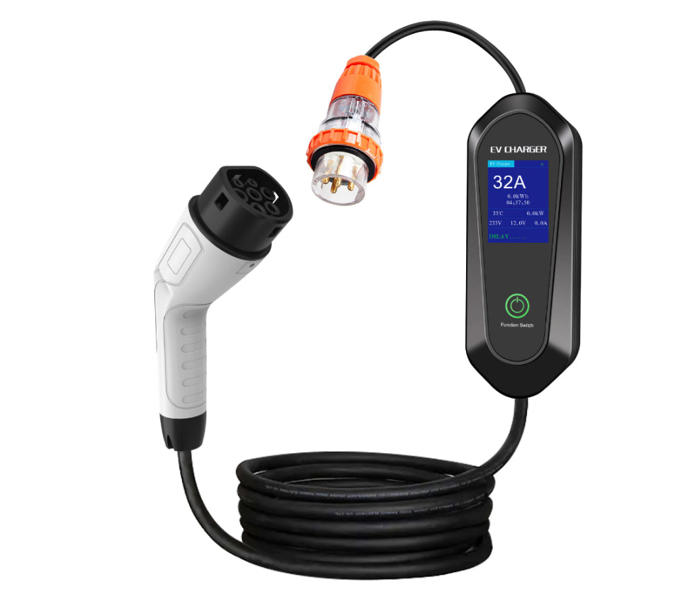 EV Ladebox mit Fahrzeug- und Haushaltsanschluss