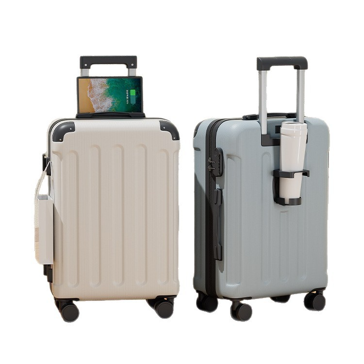 Business-Trolley mit USB-Port und Becherhalter
