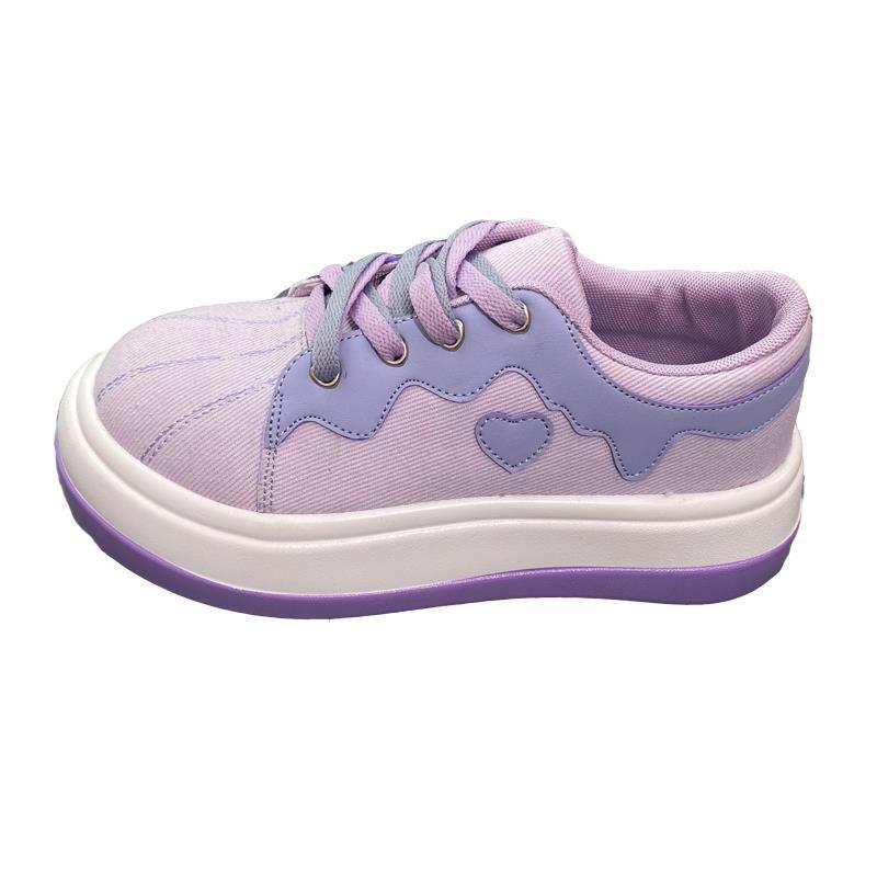 Damen Plateau-Sneaker mit Kreuzriemen – Bild 2 | LuxeStyle