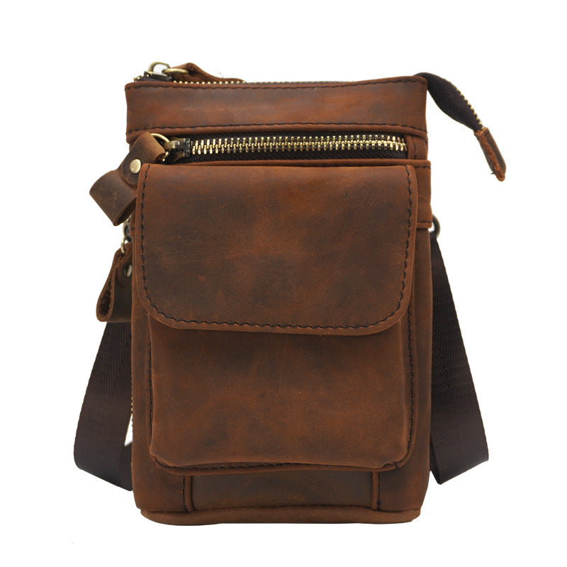 Handytasche aus Leder für die Hüfte – Bild 1 | LuxeStyle