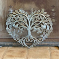 Metall-Wanddekoration Herz Baum des Lebens – Bild 1 | LuxeStyle