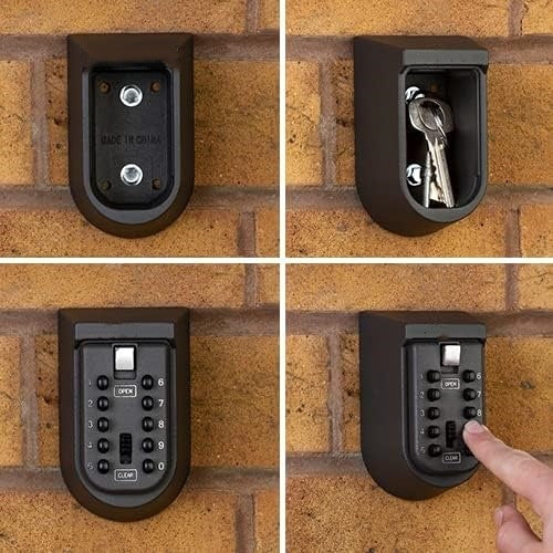 Wand-Schlüsselbox mit Zahlencode