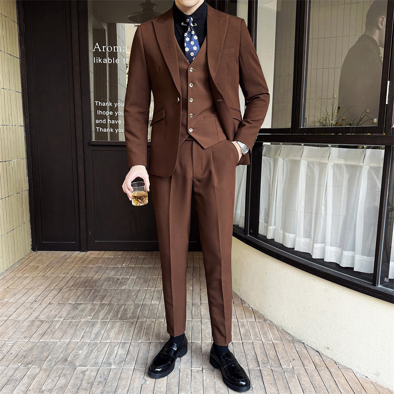 Herren Slim Fit Sakko Business/Casual