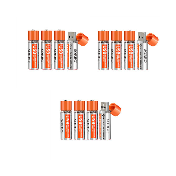 USB-Aufladebatterie 1200 mAh – Bild 2 | LuxeStyle