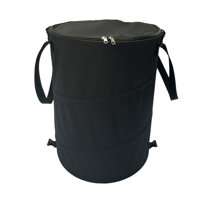 Faltbarer Outdoor-Abfalleimer mit Deckel – Bild 1 | LuxeStyle