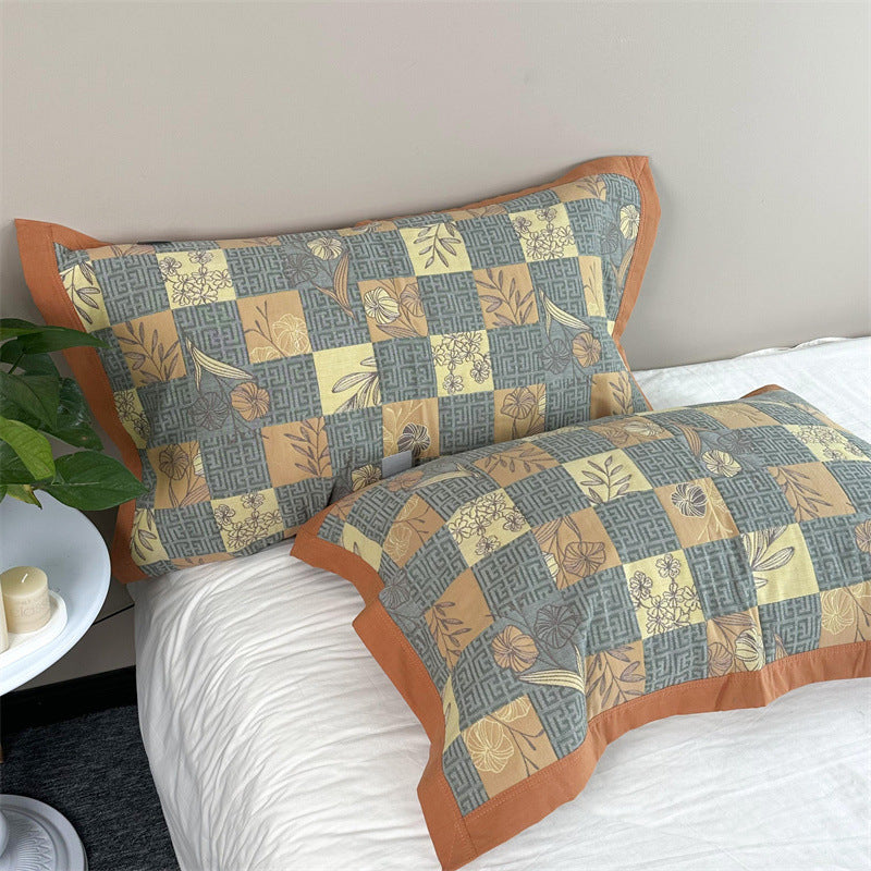 Jacquard Baumwoll-Kissenbezüge (2er-Set)