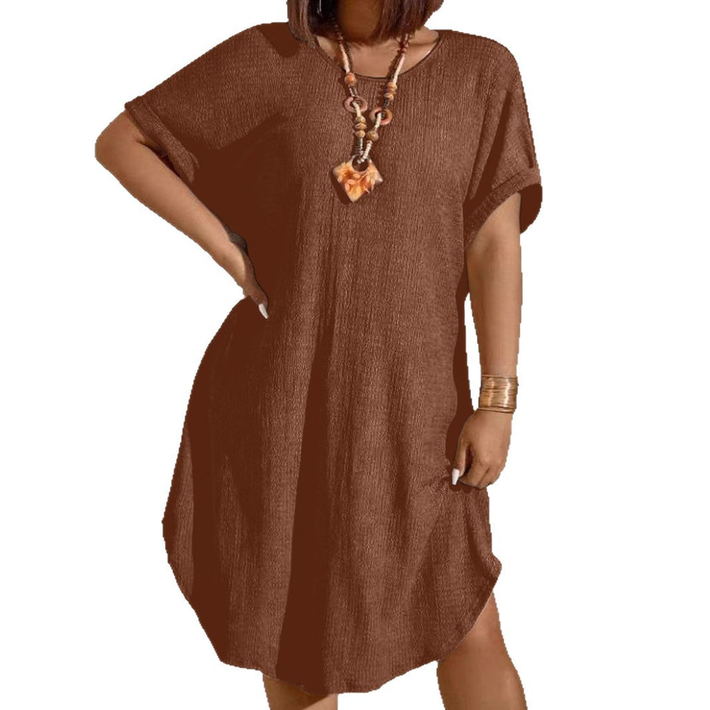 Sommerkleid «Sole» · Casual Midi, Raglan-Ärmel