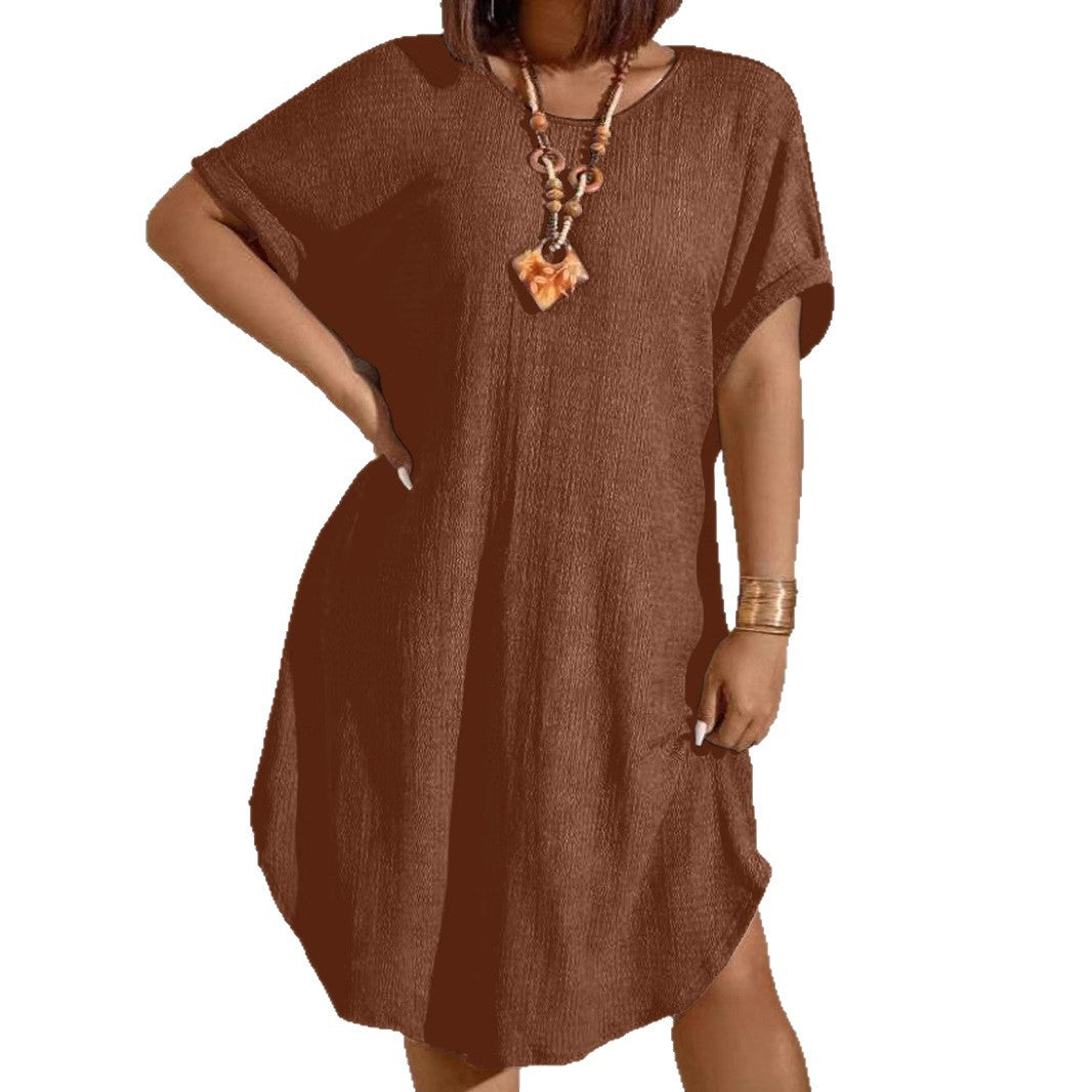 Sommerkleid «Sole» · Casual Midi, Raglan-Ärmel