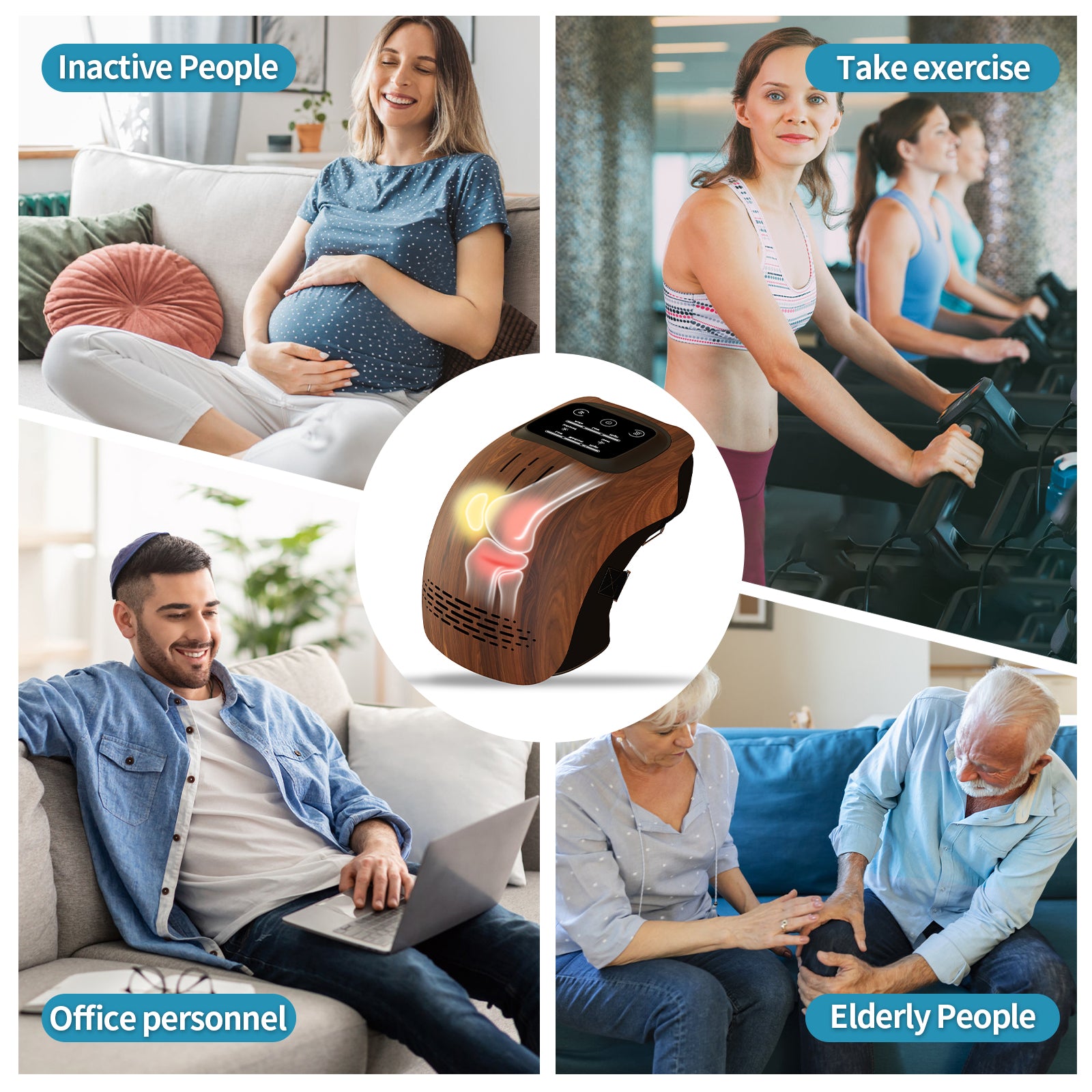 Knie-Massager