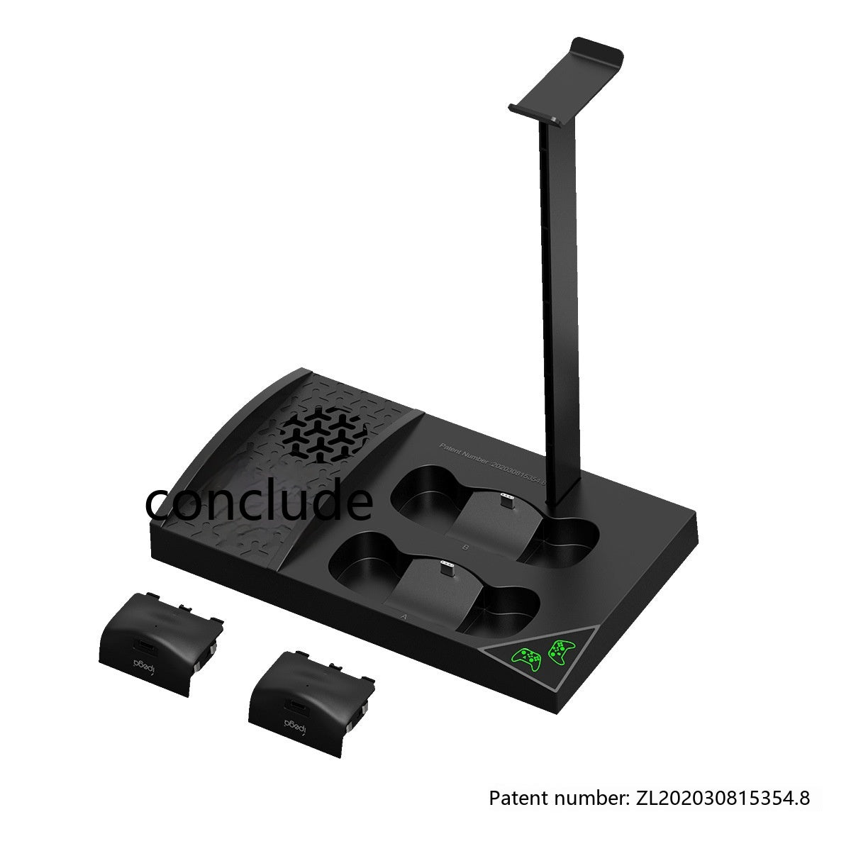 Xbox Series S Kühlstation mit Ladegerät & Headset-Halter