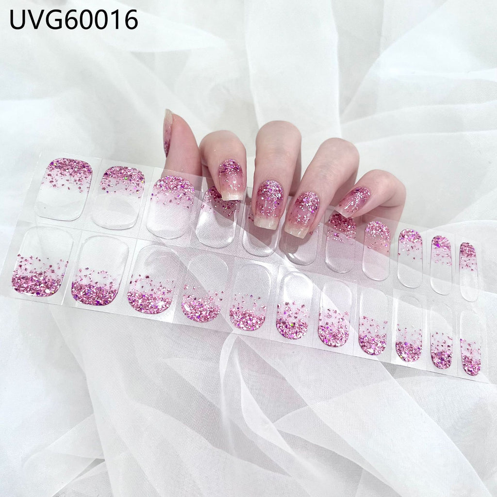 UV Gel Nagelsticker Semi-Cured