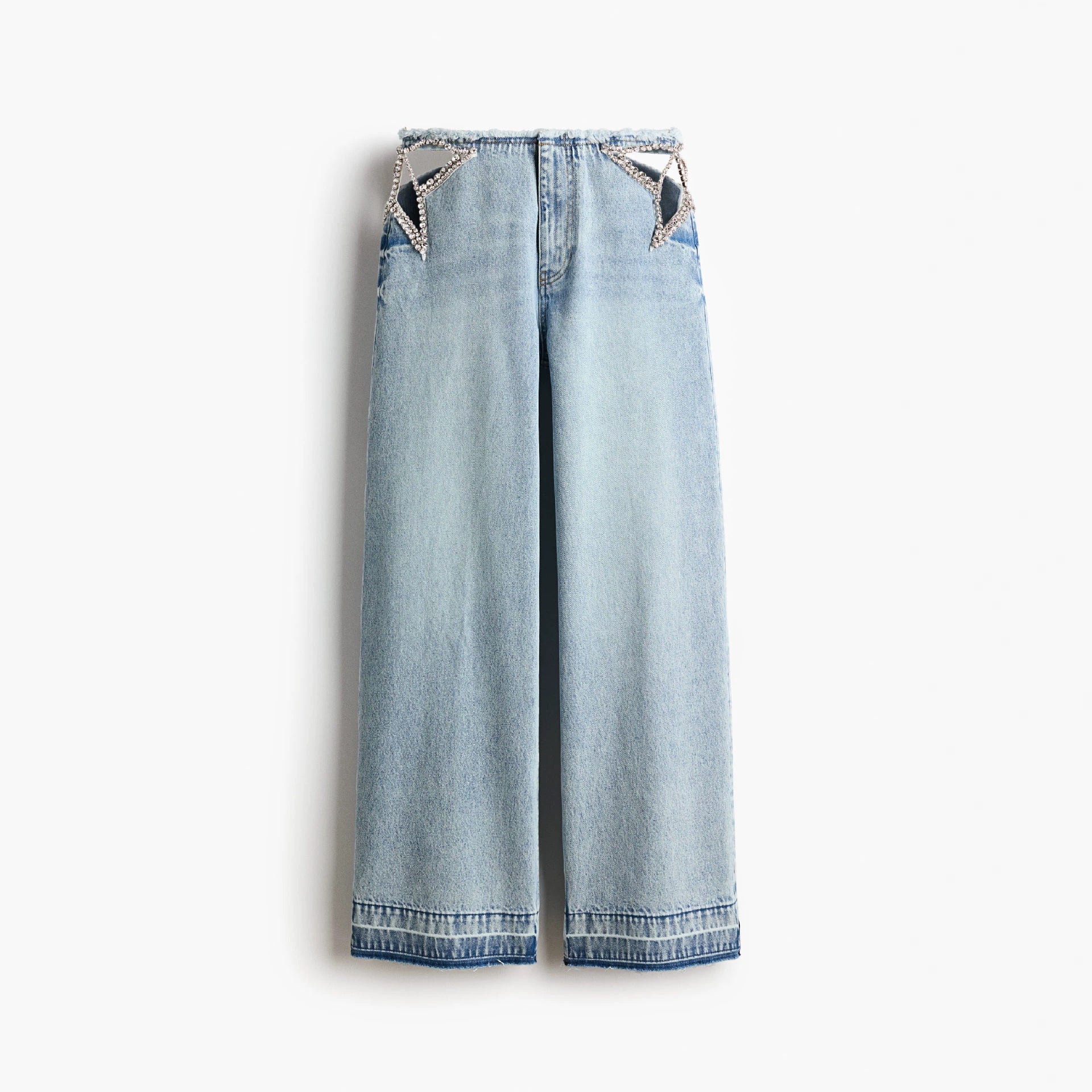 Low-Waist Straight-Leg Jeans mit Waschung – Ansicht 5