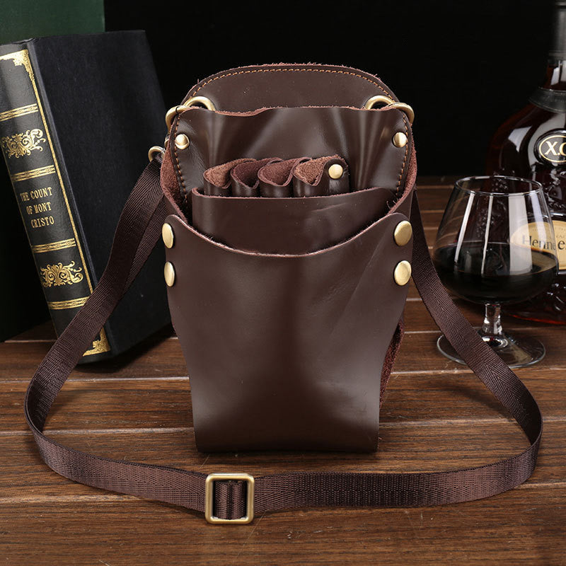 Leder-Gürteltasche für Coiffeur-Werkzeuge – Bild 6 | LuxeStyle