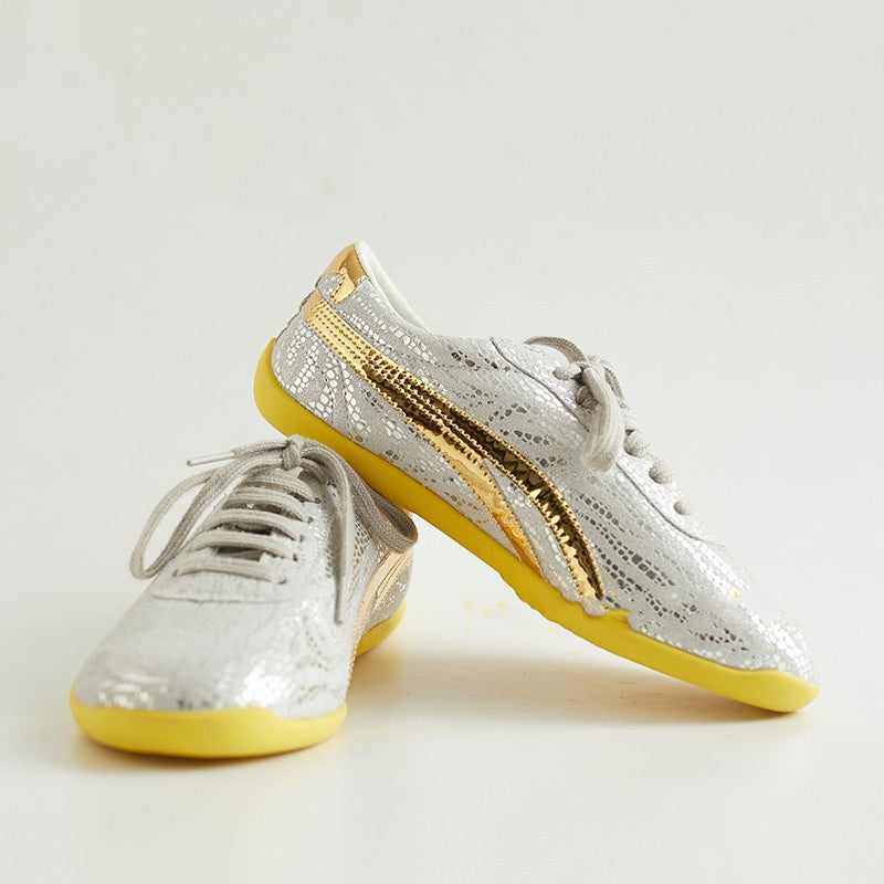 Kinder Kung Fu Tai Chi Schuhe aus Leder