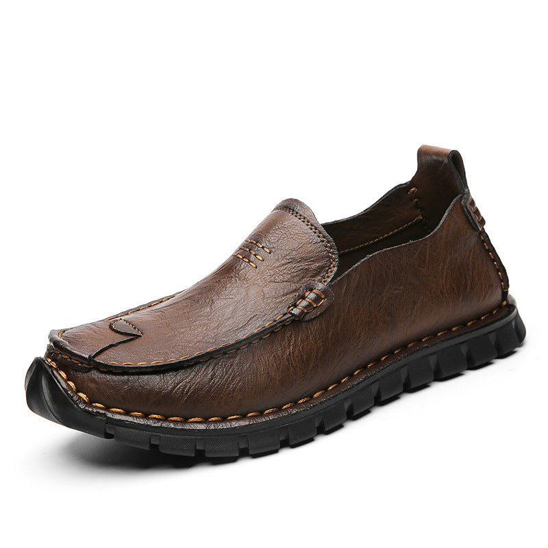 Outdoor Leder-Freizeitschuh für Herren – Bild 5 | LuxeStyle