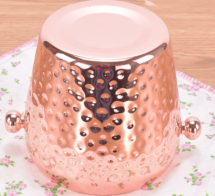 Stainless Steel Eisbecher 1 L mit Kupferbeschichtung – Bild 5 | LuxeStyle